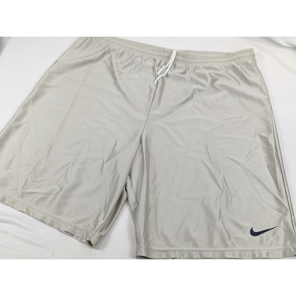 Nike Other - Vintage Nike Jersey Basketball Shorts White Drawstring Check Workout Gym Running